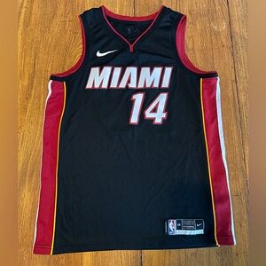 Miami Heat #14 Tyler Herro NBA Swingman Jersey Large